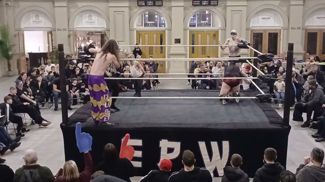 WILL POWER & LUCIFER DEMONIC VS DOUGIE DRAKE & LITTLE LEGS ( TAG TEAM MATCH)