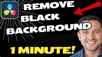 How to Remove Black Background in DaVinci Resolve | 2025