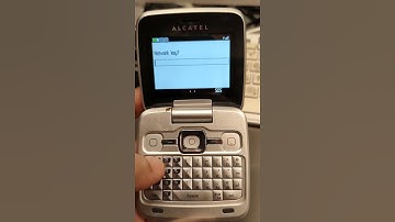 Alcatel OT-808 Network Unlock.