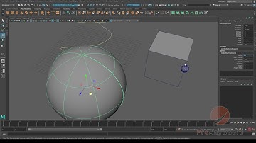 How to Snap Object to Curve in Maya [Autodesk Maya]