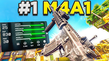 the NO RECOIL M4A1 SETUP in BATTLEFIELD 6! 👑 (Best M4A1 Loadout) - BF6