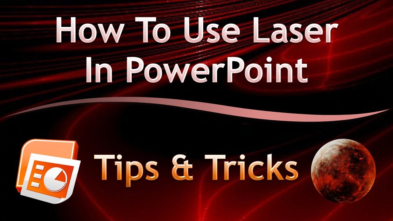 professional laser presentation