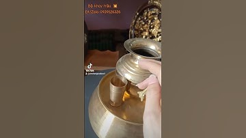 Bộ ô trầu bằng đồng đẹp ❤. #đồđồng #đồcổ #đồxưa  #chohangcuaboo #zalo0939126326