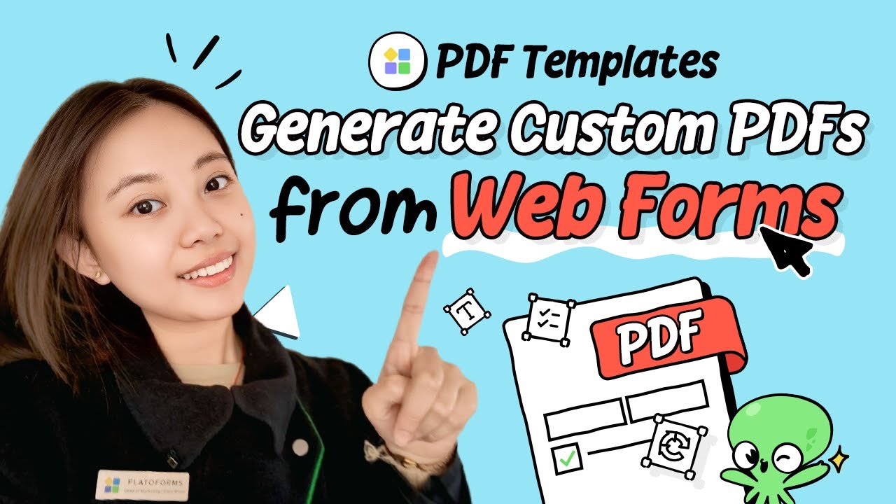 PDF Templates: Generate Custom PDFs from Web Forms - YouTube