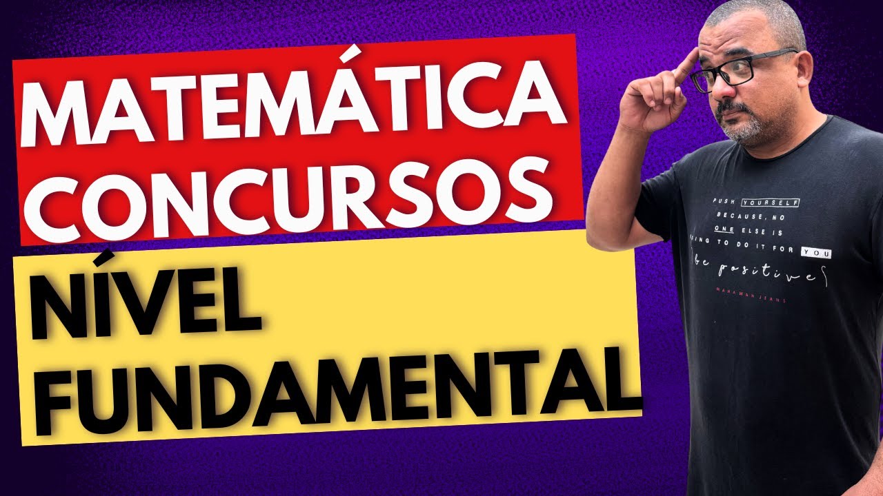 5 Questões de Matemática Para Concursos de Nível Fundamental