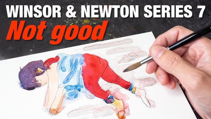 Review of Winsor Newton Series 7 and Raphael 8408 Paint Brushes, Paint  Brushes Tier 1, Vid 19 