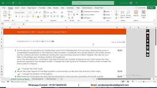 Illustrated Excel 2019 | Module 4: End of Module Project 1 Dexter Bank and Trust