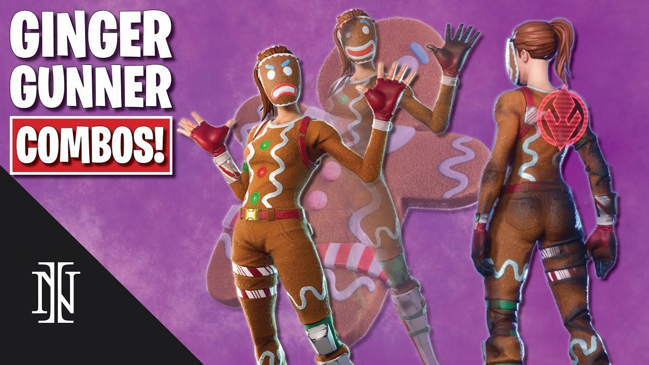 GINGER GUNNER COMBOS in Fortnite YouTube