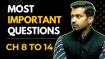 Half yearly Special | Ch 8 to 14 (PART 1) | Most Important Questions | Class 11 Accountancy