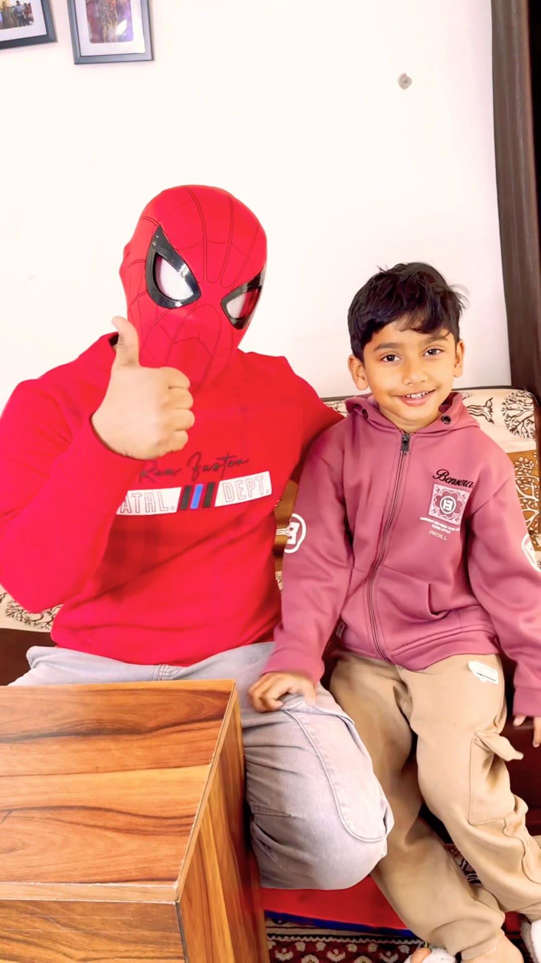 Anant k ghar aya spiderman ?️?️???