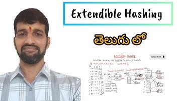 Extendible Hashing  in Data Structures  | Telugu 