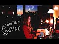 my night time writing (& evening) routine 🖋️🌙☕