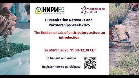 The fundamentals of anticipatory action: an introduction