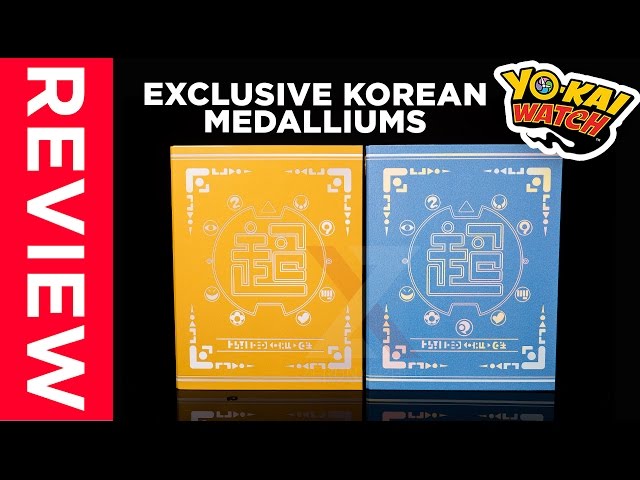 EXCLUSIVE KOREAN Yo-Kai Medallium Zero Volume 2 & EX Review - YouTube