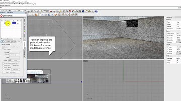 Plan from point cloud data (Rhino 4.0)