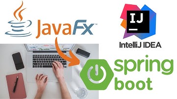 JavaFX y SPRING BOOT 2024 Integración  🍃 Interfaz Grafica GUI IntelliJ IDEA 2024