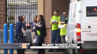 Walmart Workers Strike over Wages and Hours