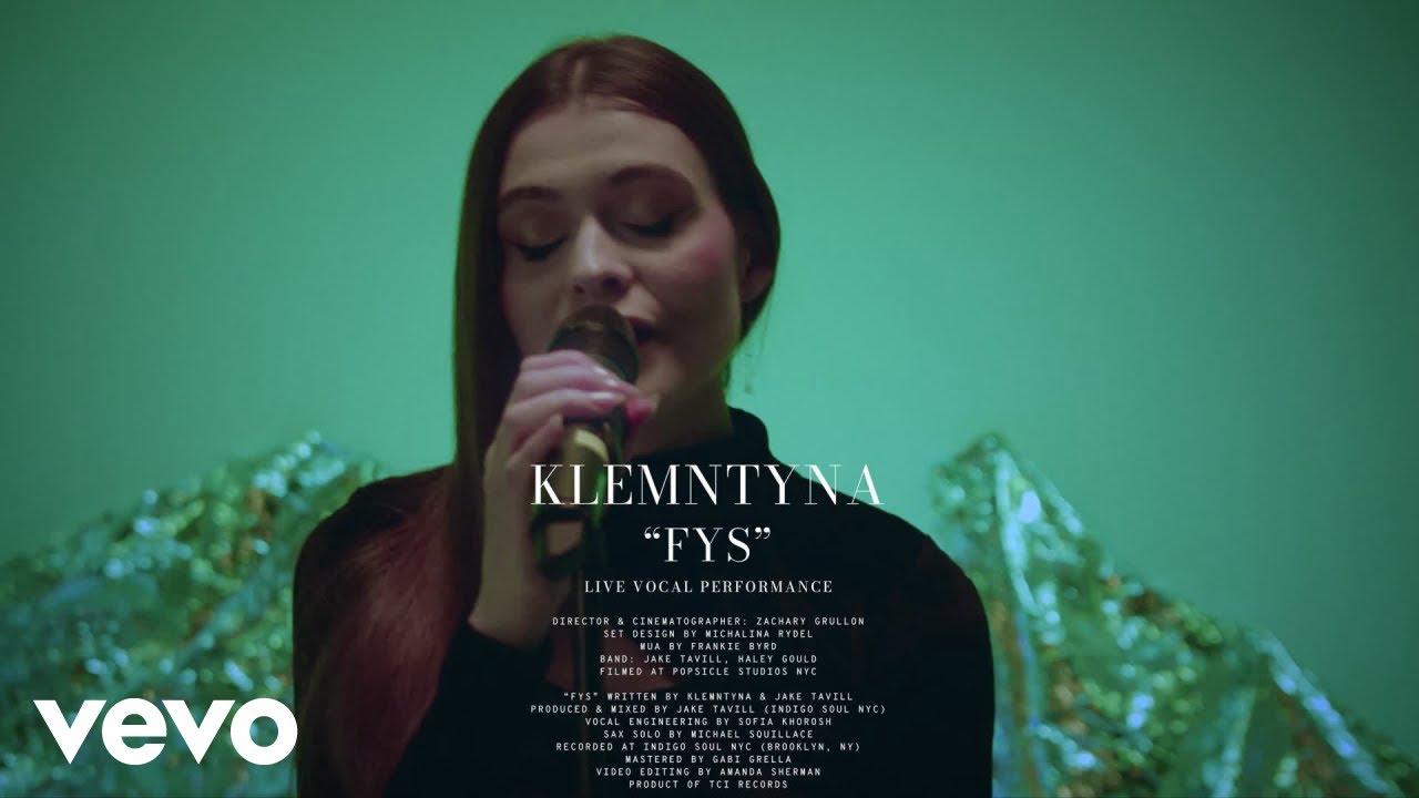 Klemntyna - FYS (live vocal performance)