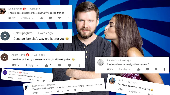 Reading comments about how my girlfriend is too ho...