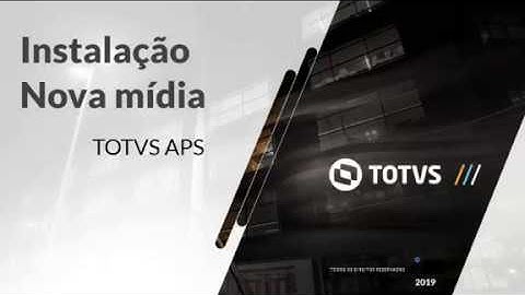 How To |  APS - Nova Mídia de Instalação #TOTVS_Manufatura_Linha_Datasul