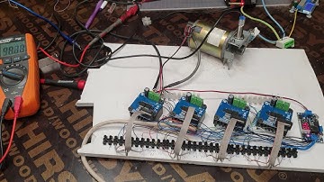 BTS7960 servo drives controlled by Linuxcnc with Mesa 6i25