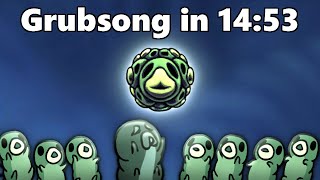 Hollow Knight Speedrun | Grubsong | 14:53.99