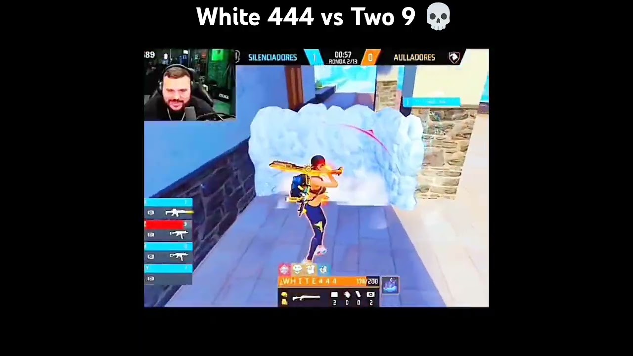 White 444 Vs two 9 💀