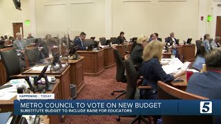 Metro Council meeting for final vote on Mayor's operating budget