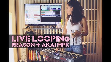 How to do LIVE LOOPING in Reason 10 with AKAI MPK49 | BeatMakers 1O1 E2