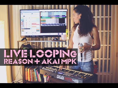 How to do LIVE LOOPING in Reason 10 with AKAI MPK49 | BeatMakers 1O1 E2