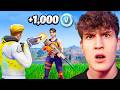 Fortnite But Every Elim is 1,000 VBUCKS!  (ft. PWR) image