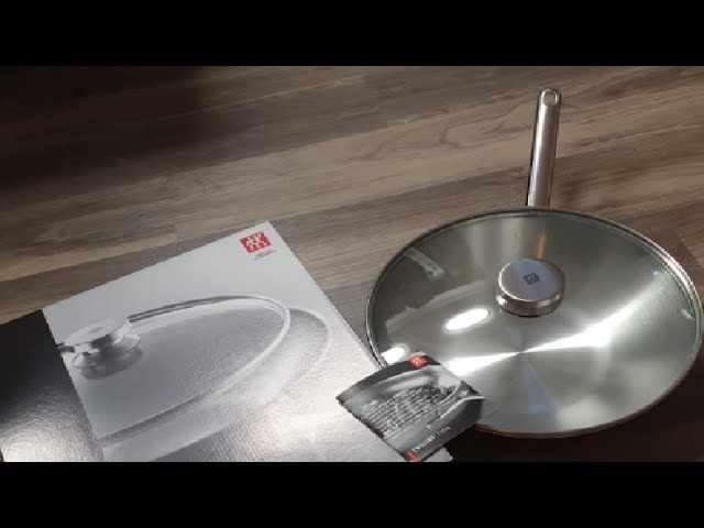 Zwilling Joy Plus Stainless Steel Nonstick Wok with Lid 12