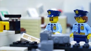 Lego Fire at the police station.