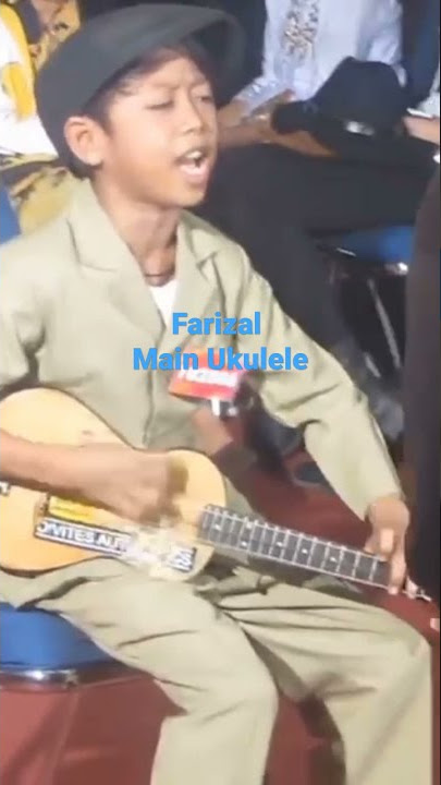 Dahsyat Farizal main ukulele