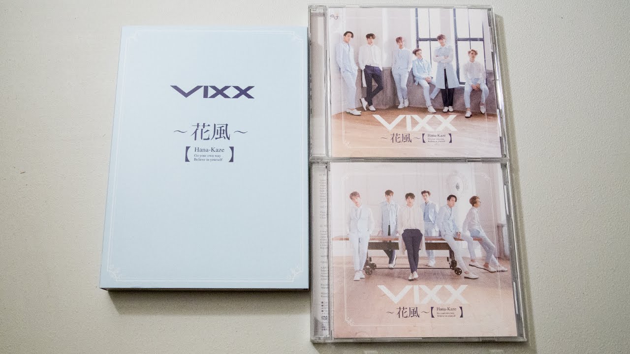 Unboxing | VIXX Japanese Album - Hana Kaze (Regular, CD, CD+DVD