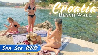 Beach Walk Peacefully Walking Along The Coast Of Split And Relaxing With Olivia