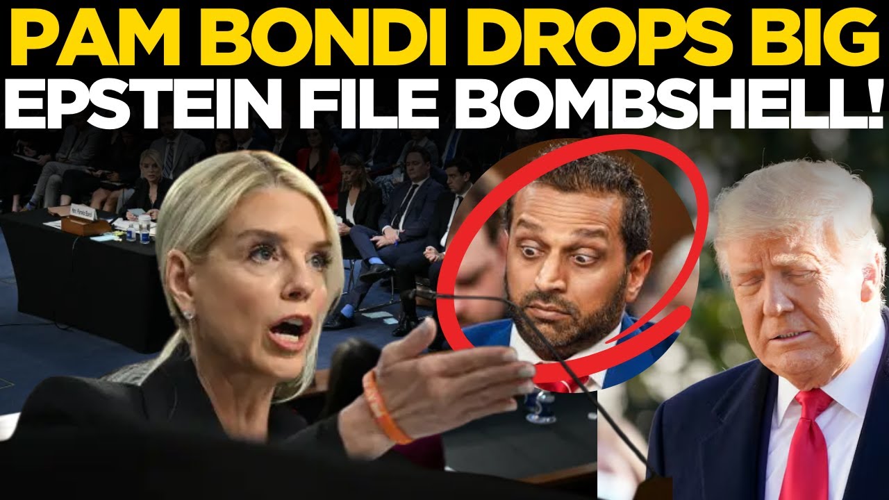 Pam Bondi LIVE: Pam Bondi & Kash Patel 'BIG STATEMENT' After Passage of Epstein Files Bill | US News