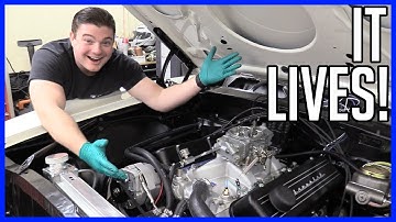 How to Build a Chevrolet 454 Big Block Part 17: Ignition, Carburetor and, Breaking in the Camshaft!