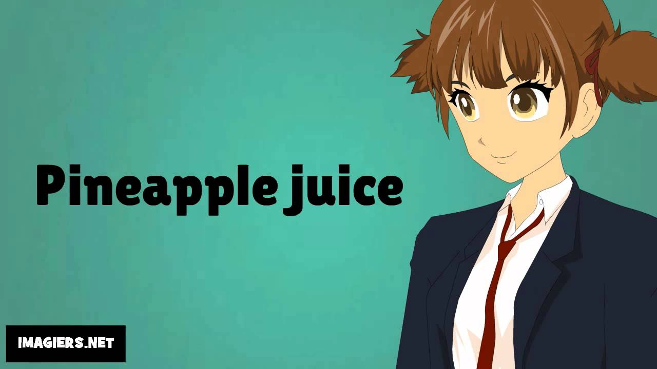 How to pronounce # Pineapple juice - YouTube