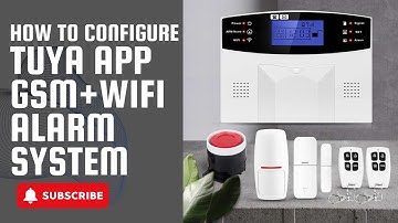 Tuya Alarm System For home Safety and Security|Tuya App Supported | Wifi | GSM Sim Card | Anti-theft