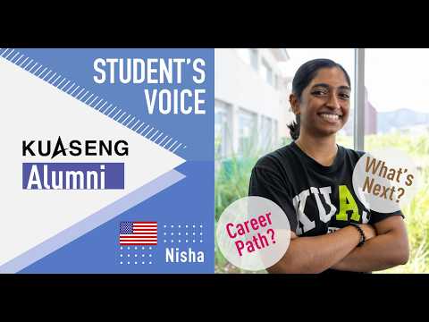 KUAS Student's Voice interview — Nisha from the USA