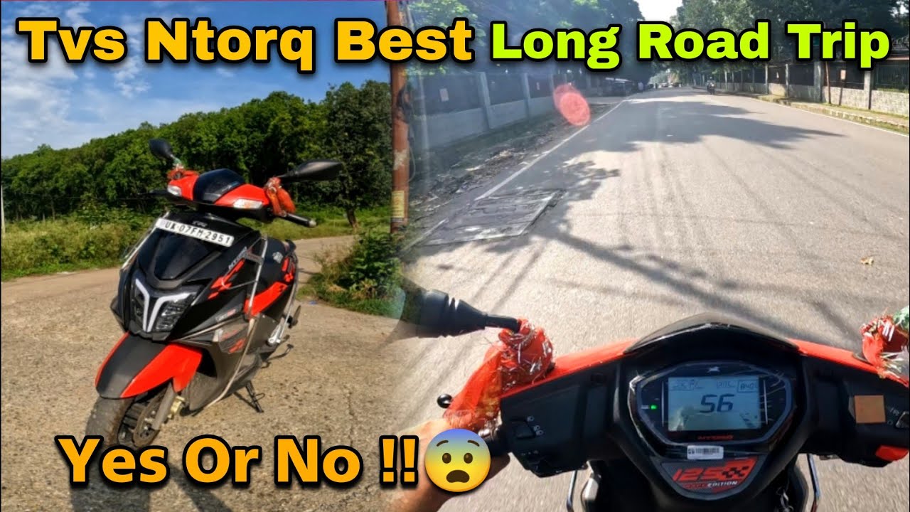 Tvs Ntorq 125cc🤔 The Best Bike for Long Trips? YouTube