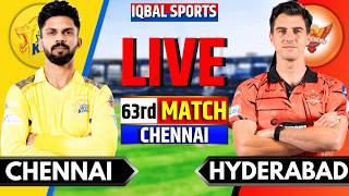 LIVE: CSK vs SRH, IPL 2026 Match 63 | Chennai vs Hyderabad | Live Cricket Match Today | Iqbal Sports screenshot 3