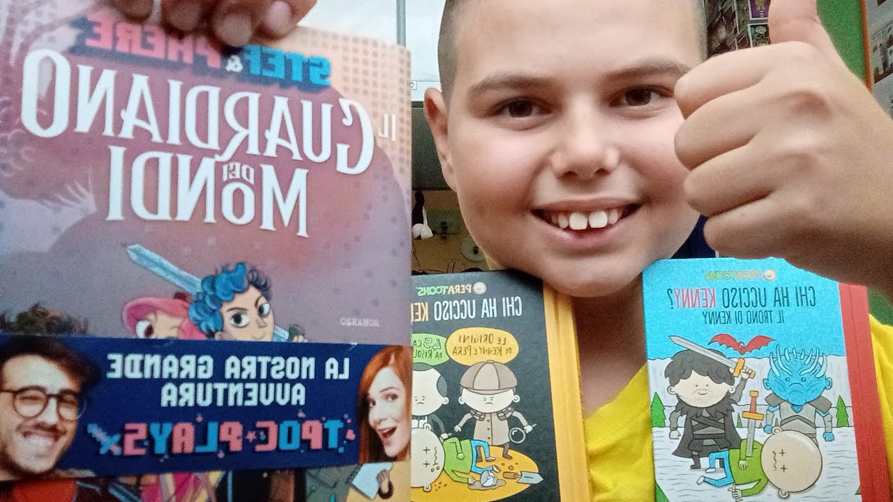 Unboxing di libri di Pera Toons e un libro di Stef e Phere - YouTube
