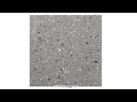 Terrazzo Anthracite Brillant Pleine masse vidéo