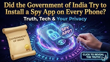 Did the Government of India Try to Install a Spy App on Every Phone? | Truth, Tech & Your Privacy