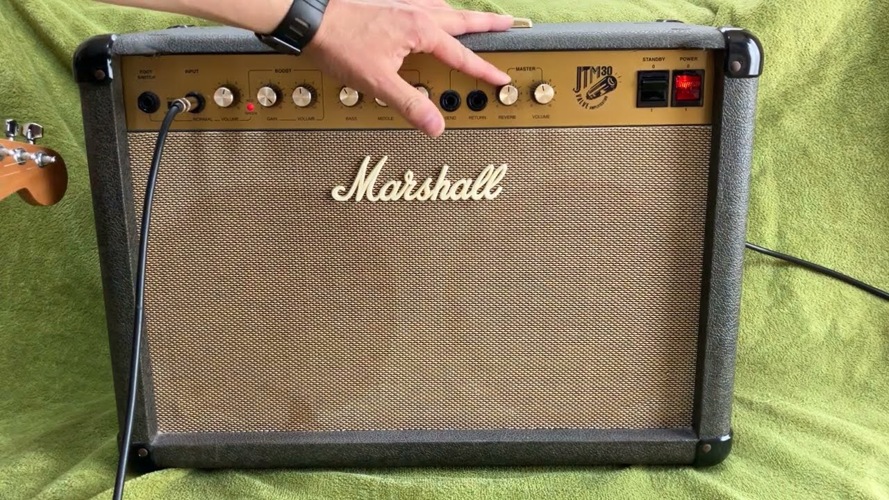 Marshall JTM 30 Soldありがとうございました - YouTube