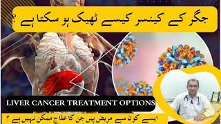 Treatment options for liver cancerHow can liver cancer be cured?Which patients are incurable?