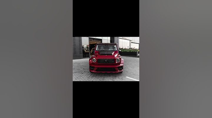 Mercedes Benz 1st G63 AMG LUMMA EVO