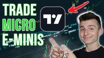 How To Trade Micro E-Mini Futures On TradingView!